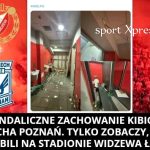 🚨 Kibice Lecha Poznań całkowicie zdewastowali toalety na stadionie w Łodzi. Straty są ogromne! I oto ich powody…